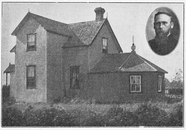 Home of C. O. Hofstrand, New Stockholm